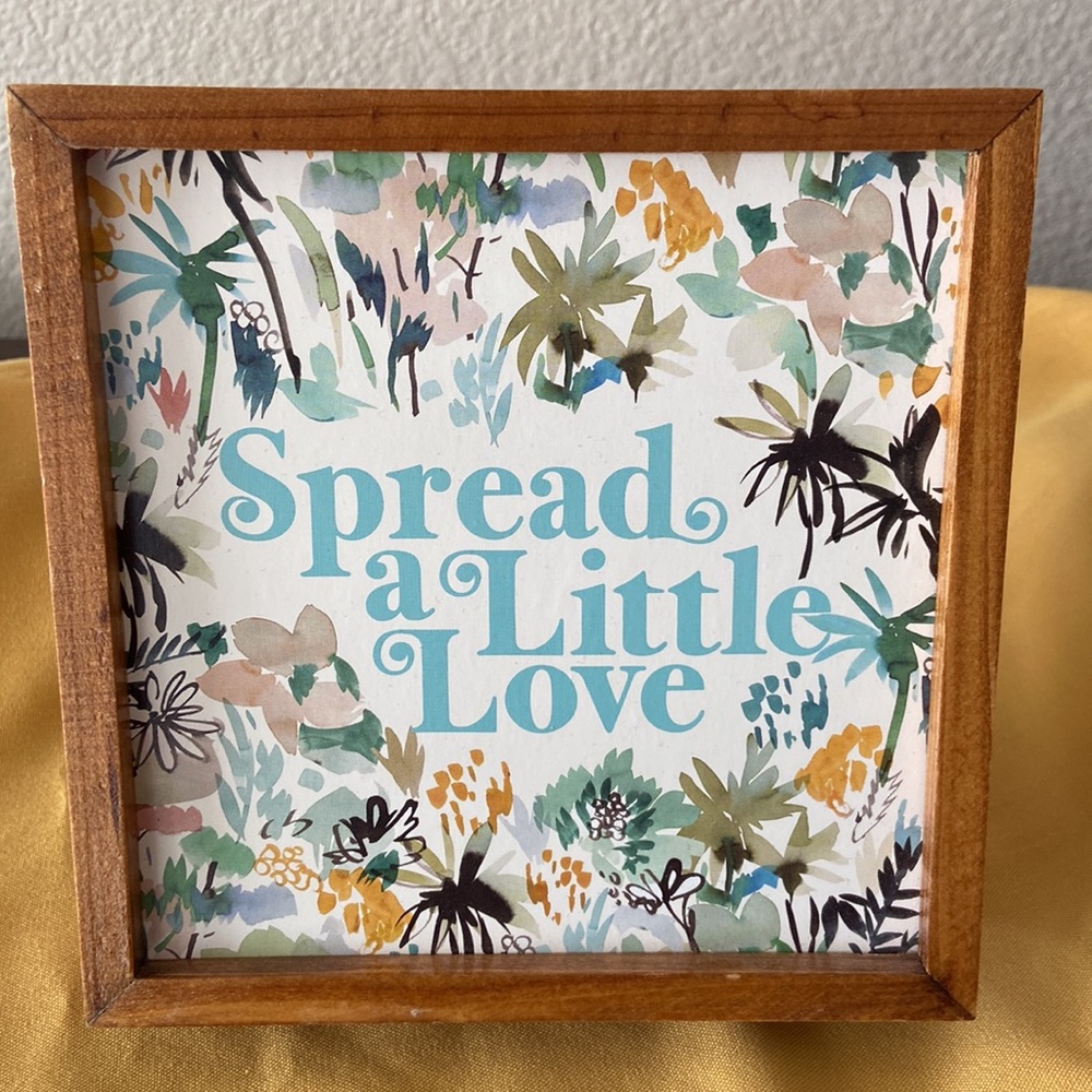 Spread a Little Love Decorative Wall Decor; NWT